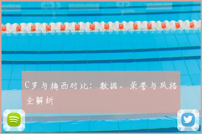 C罗与梅西对比:数据、荣誉与风格全解析